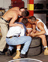 gay porno garage